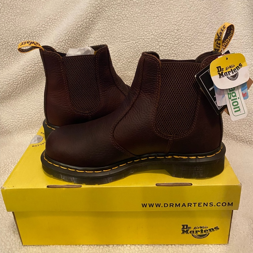 DR. MARTENS ARBOR WOMEN'S STEEL TOE WORK BOOTS
